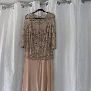 Beaded Pizarro Nights Dress New